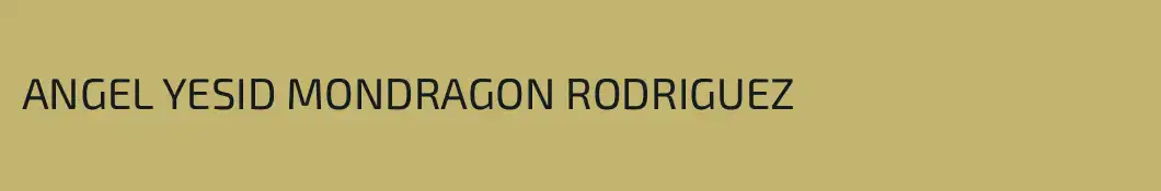 ANGEL YESID MONDRAGON RODRIGUEZ